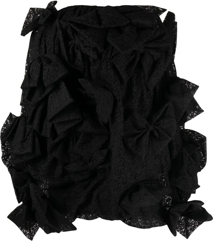 Bow-Detail Minidress