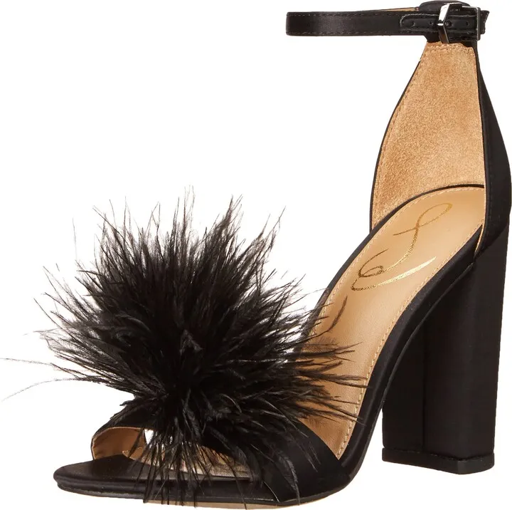 Sam Edelman Women's Yaro Feather Heeled Sandal