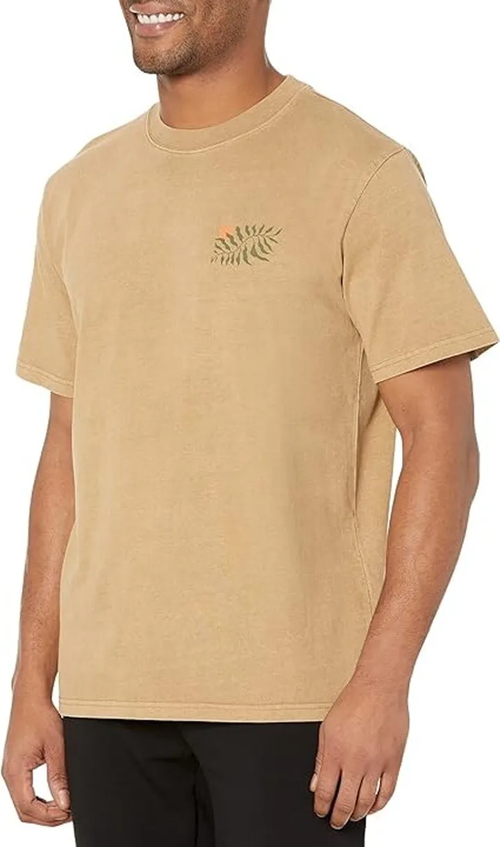 Rhythm Fern Vintage Short Sleeve T-Shirt (Incense) Men's Clothing