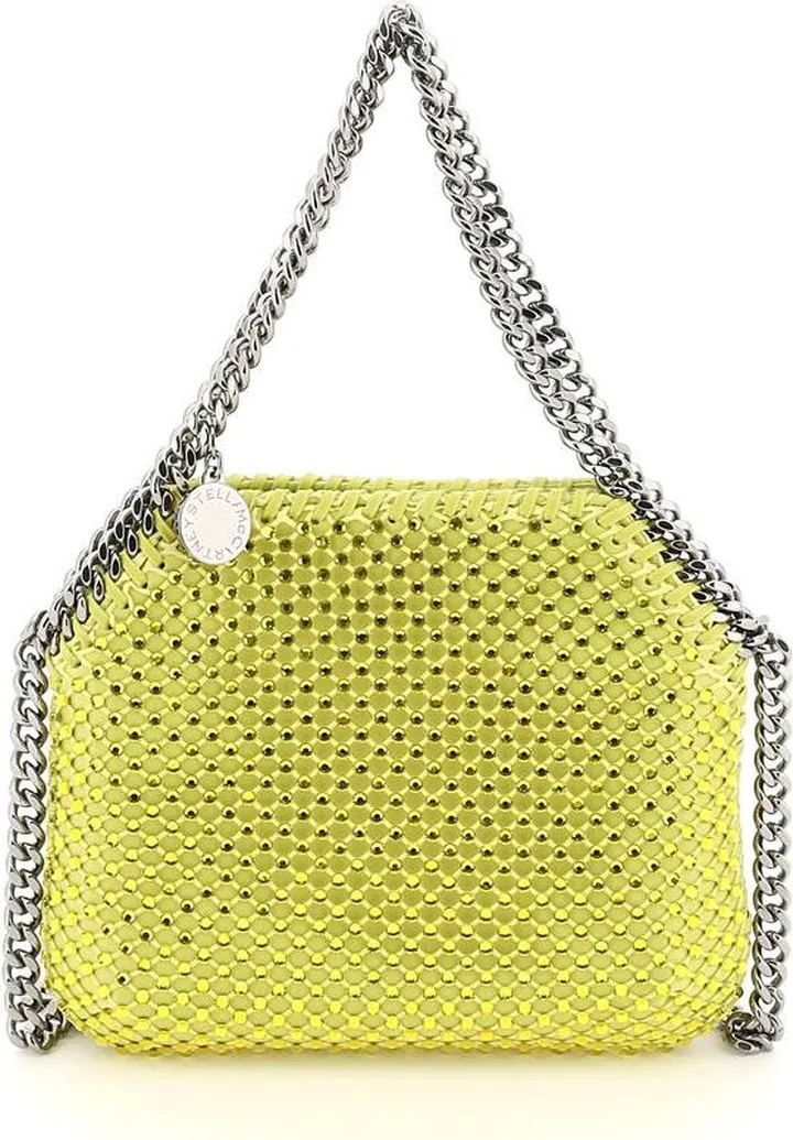 Mini Bag Falabella In Mesh & Crystals