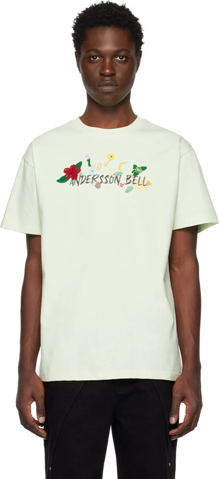 Andersson Bell SSENSE Exclusive Green T-Shirt