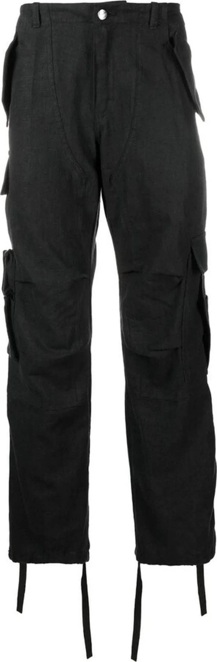 Straight-Leg Cargo Trousers