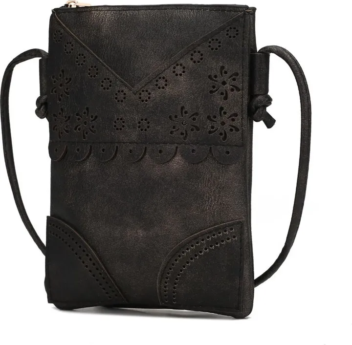 Amentia Vegan Leather Crossbody Handbag