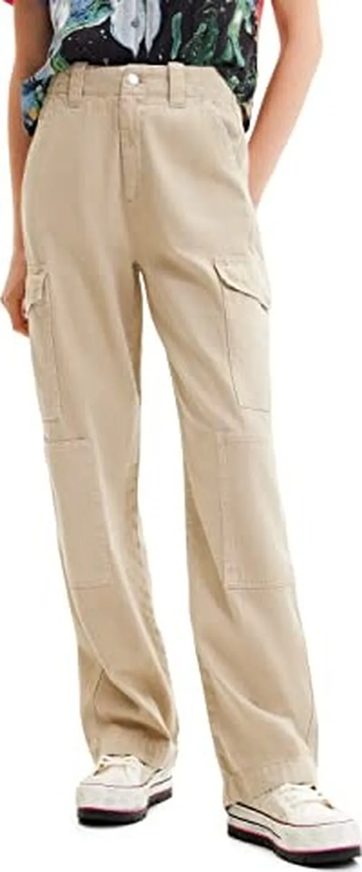 Desigual Women's Regular Woman Non Denim Long Trousers