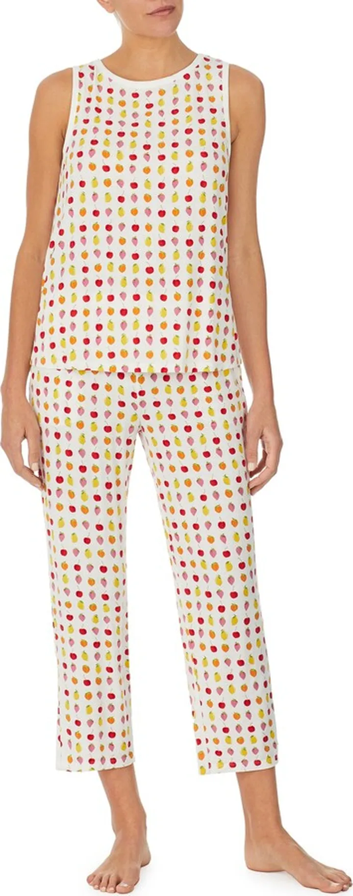 Print Crop Pajamas