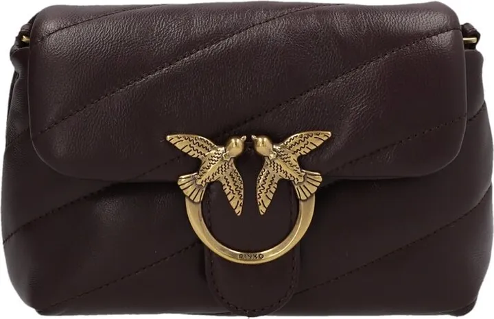 Pinko Love Baby Puff Maxi Chained Crossbody Bag