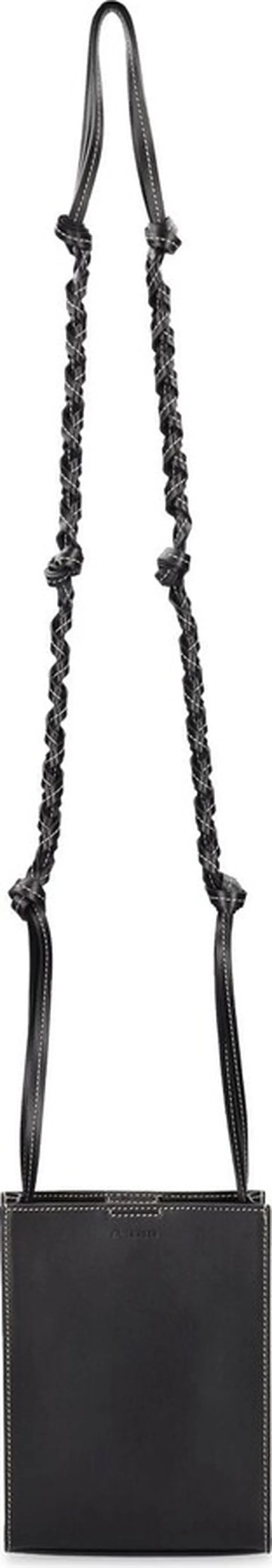 Small tangle leather bag