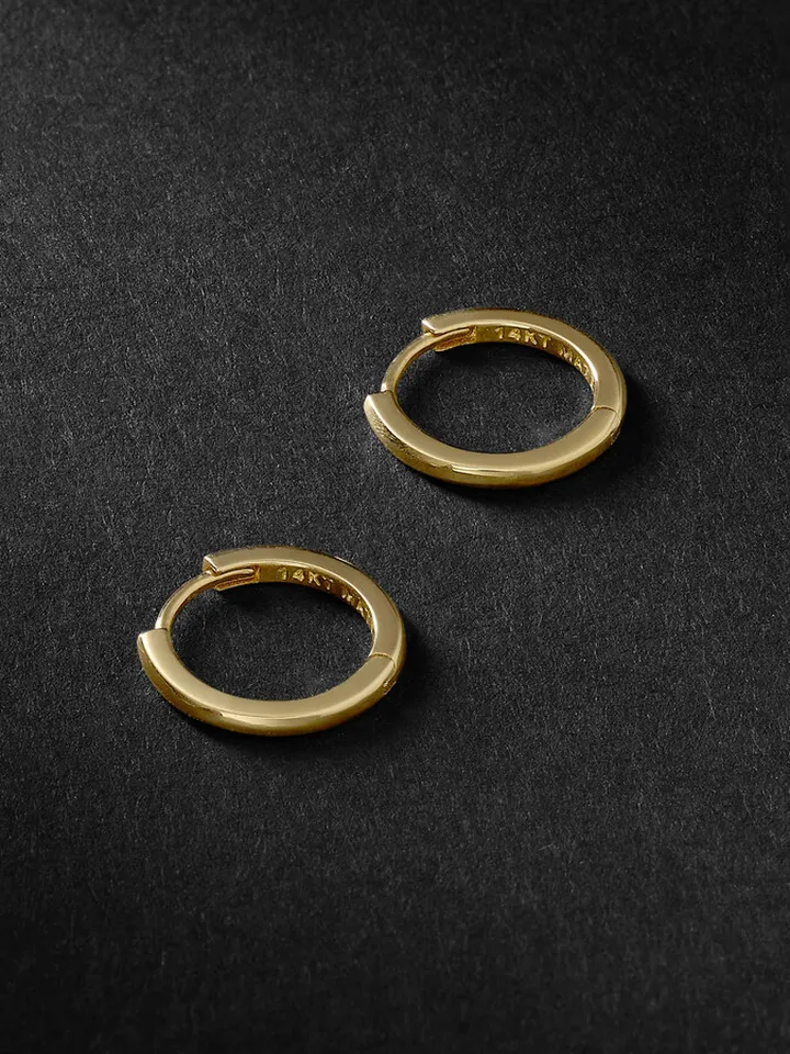 Gold Hoop Earrings