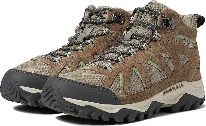 Merrell Oakcreek Mid Waterproof (Brindle) Women's Shoes