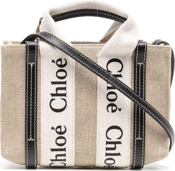 Woody mini tote bag
