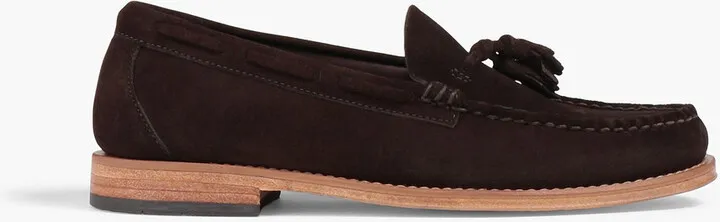 Weejuns Heritage Larkin tasseled suede loafers
