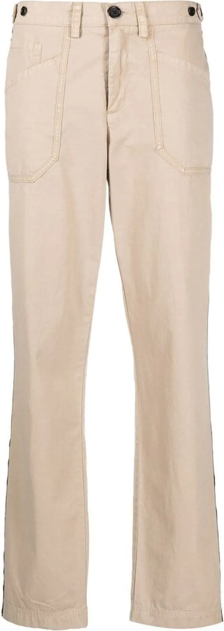 Pamela side-stripe trousers