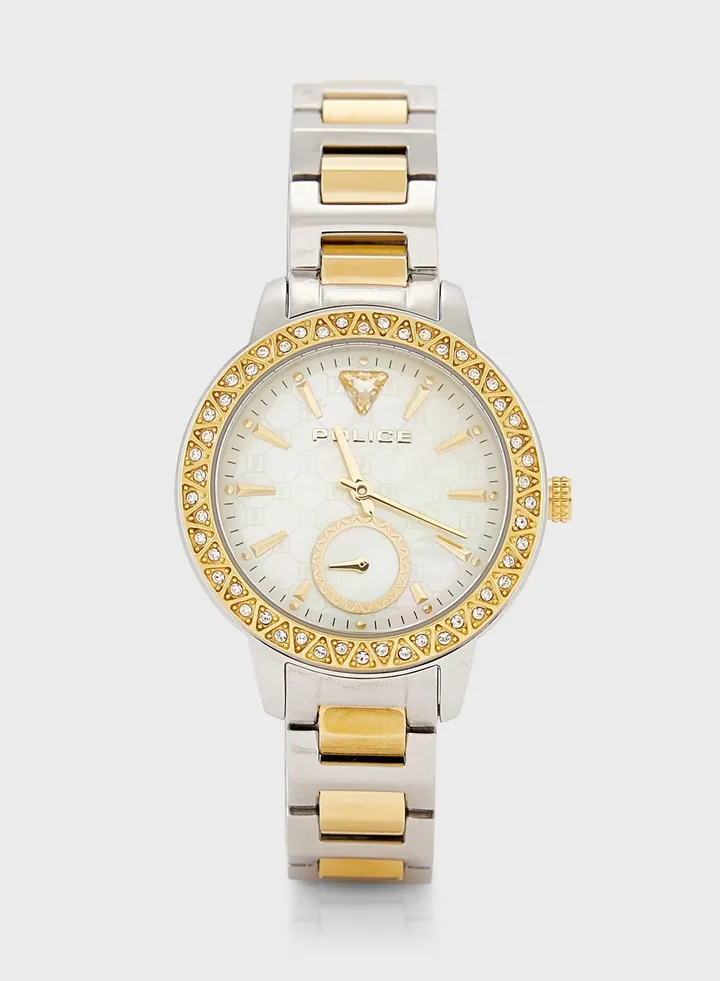 Donan Steel Strap Analog Watch