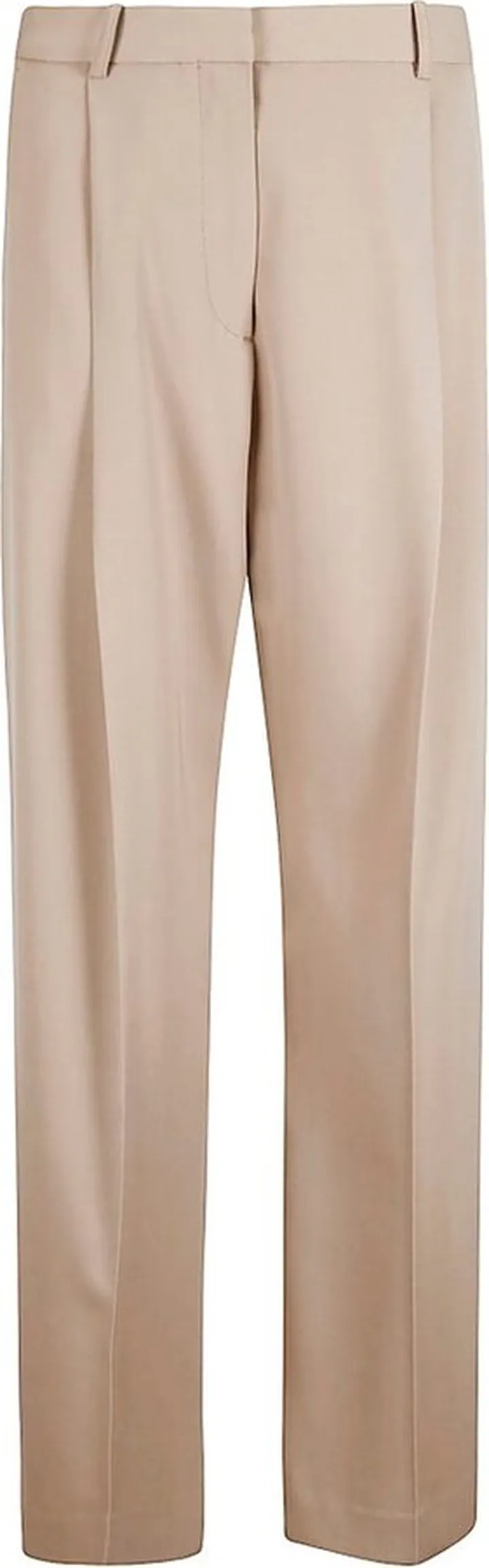 Totême Pleat Straight Trousers