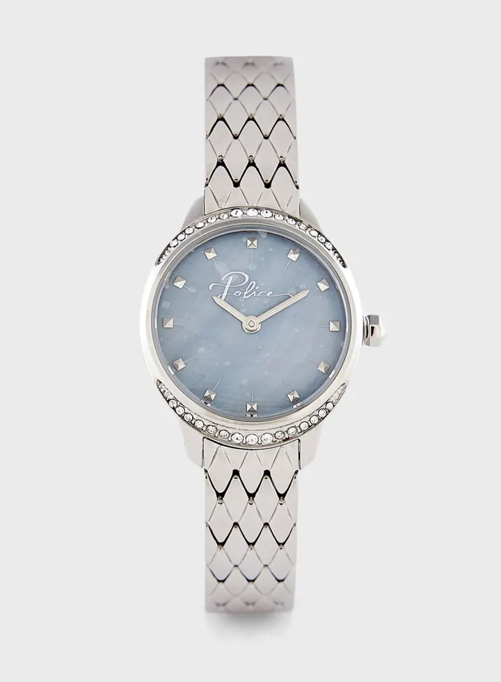 Quartz Steel Strap Analog Watch
