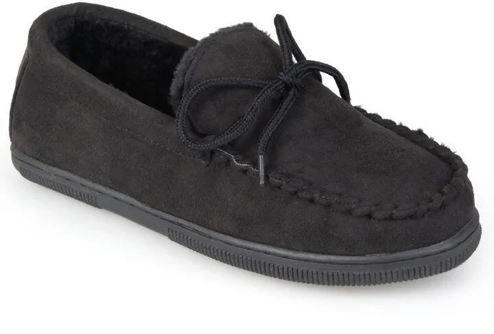 Vance Co Men's Moccasin Slipper