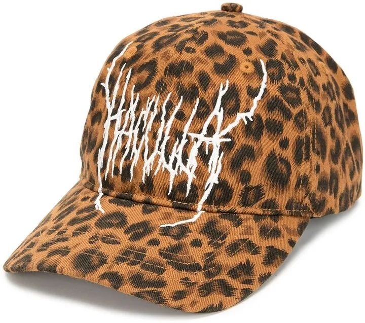 Leopard-Print Baseball Cap