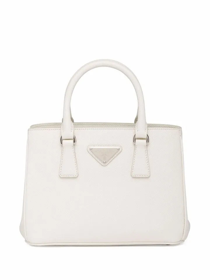 mini Galleria triangle logo-plaque tote bag