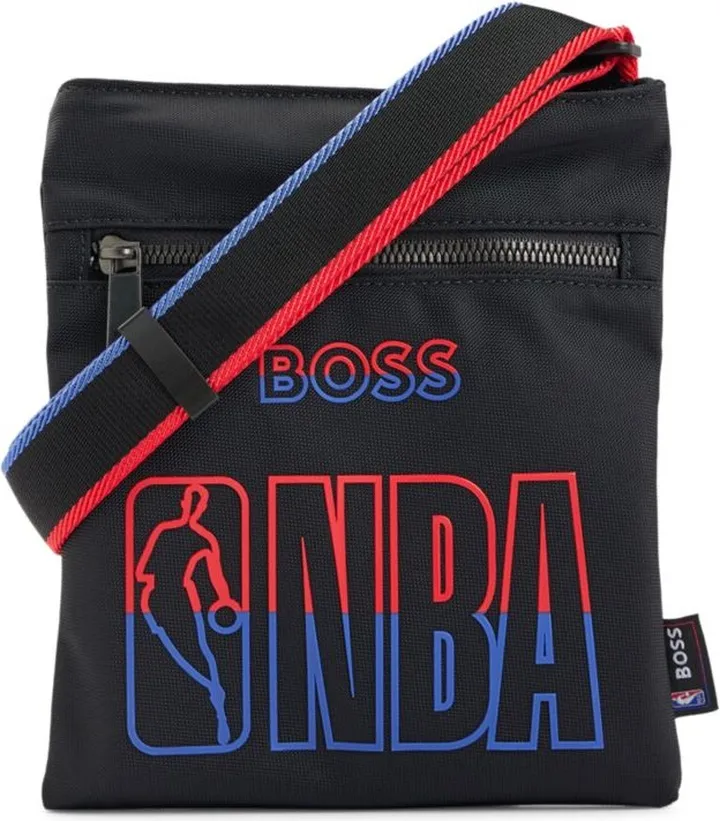 Recycled-material envelope bag with collaborative branding