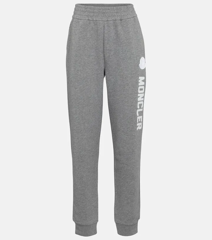 Logo cotton-blend sweatpants