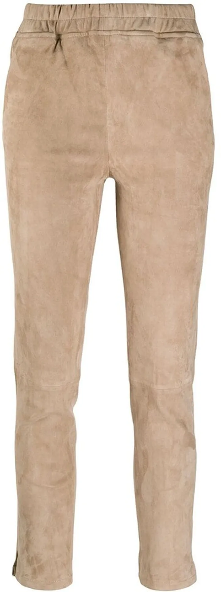 Slim-Fit Pull-On Trousers