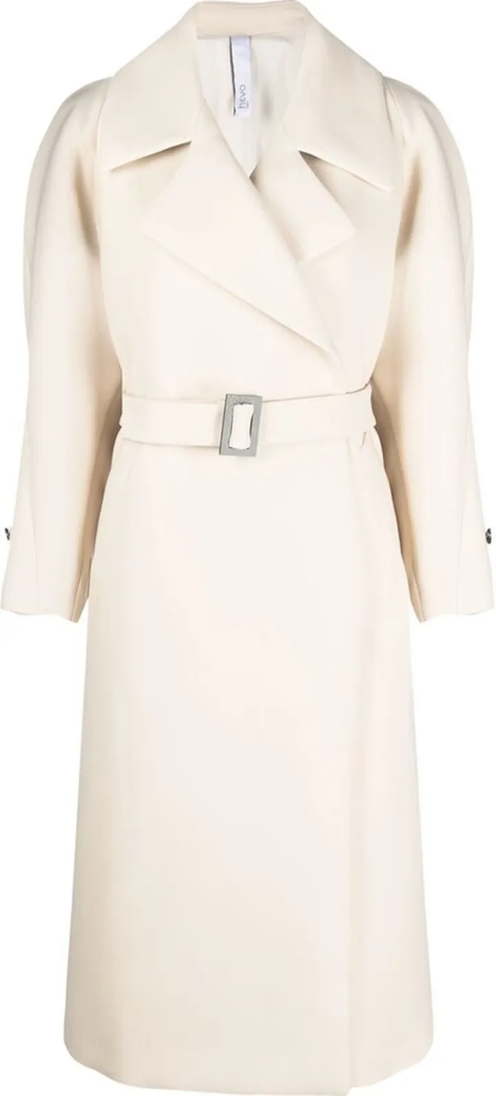 Belted-Waist Detail Trench Coat