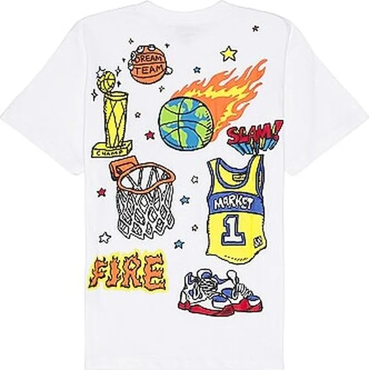 Market Memorabilia T-shirt in White