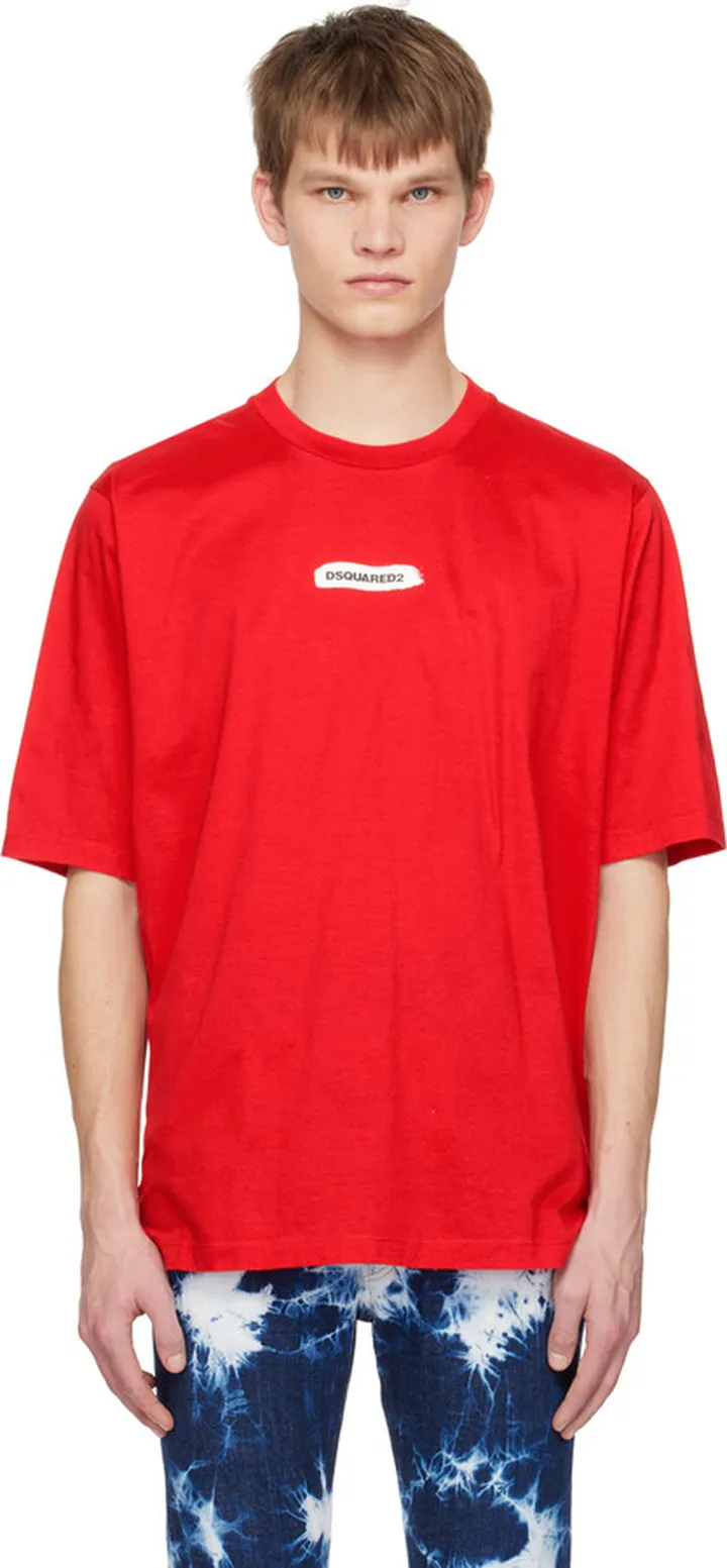 Dsquared2 Red Skater T-Shirt