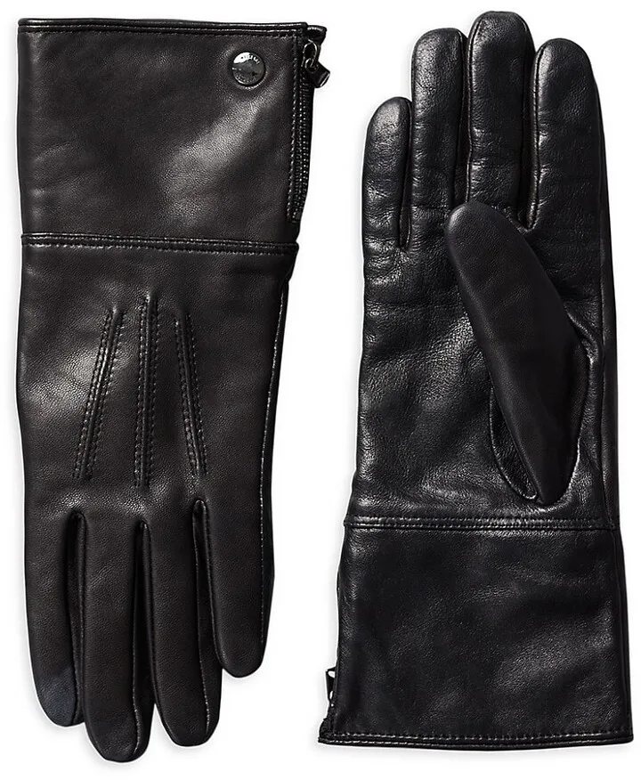 Willis Shearling-Lined Leather Gloves