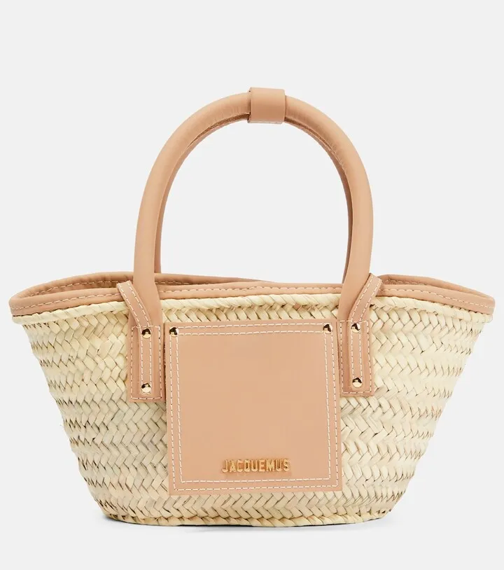 Le Panier Soleil Small woven tote bag