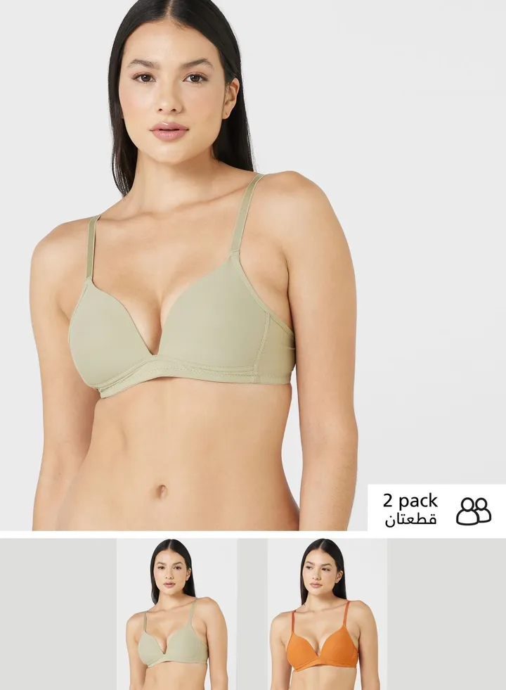 2 Pack T-Shirt Bra