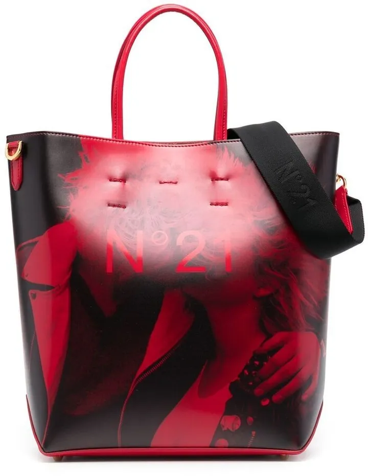 Santo Spirito punk-print tote bag