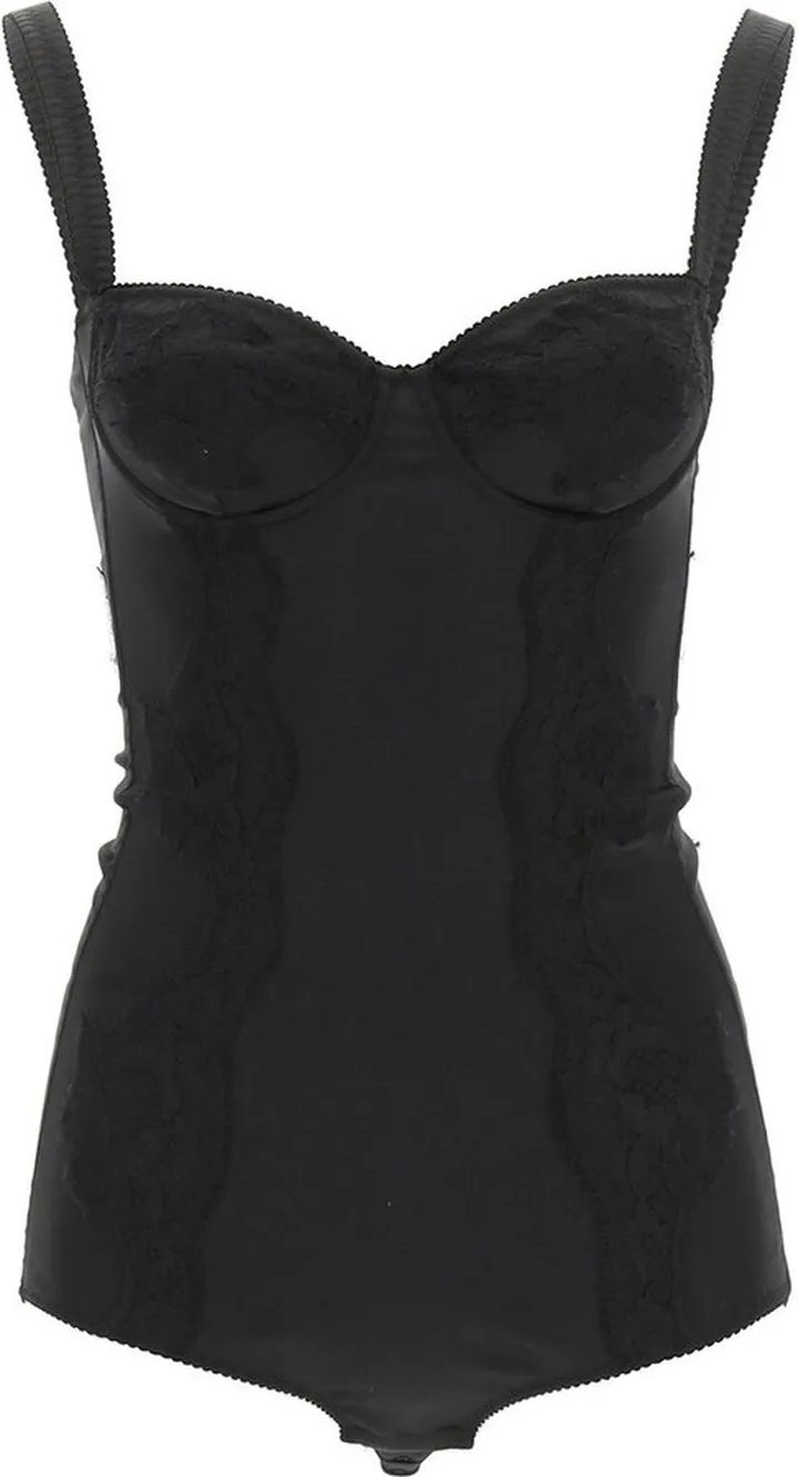 Dolce & Gabbana Lace Balconette Bodysuit