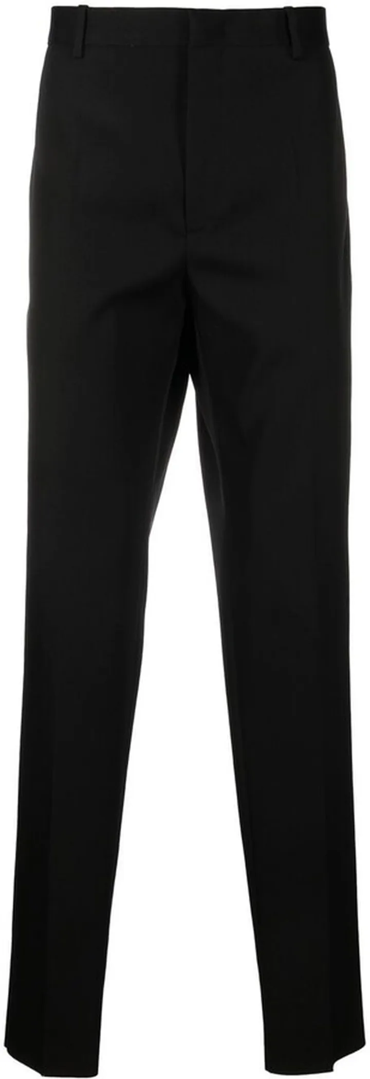 Straight-Leg Wool Trousers