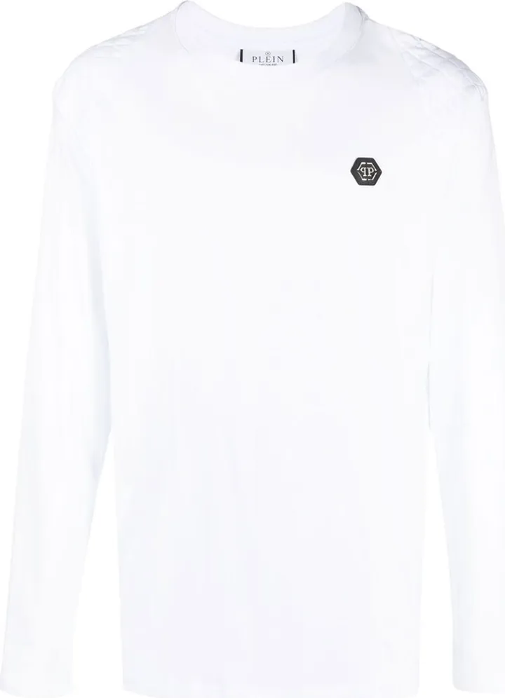 logo print long-sleeve T-shirt