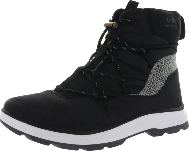 Brae Womens Cold Weather Lace Up Ankle Boots