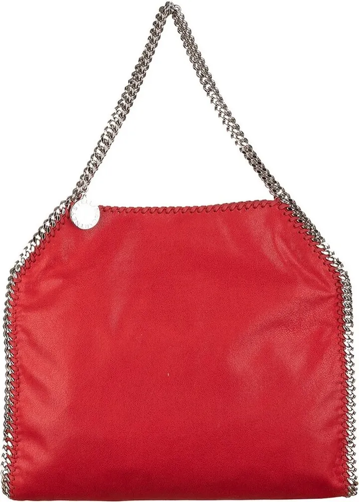 Stella McCartney Logo Charm Detail Tote Bag