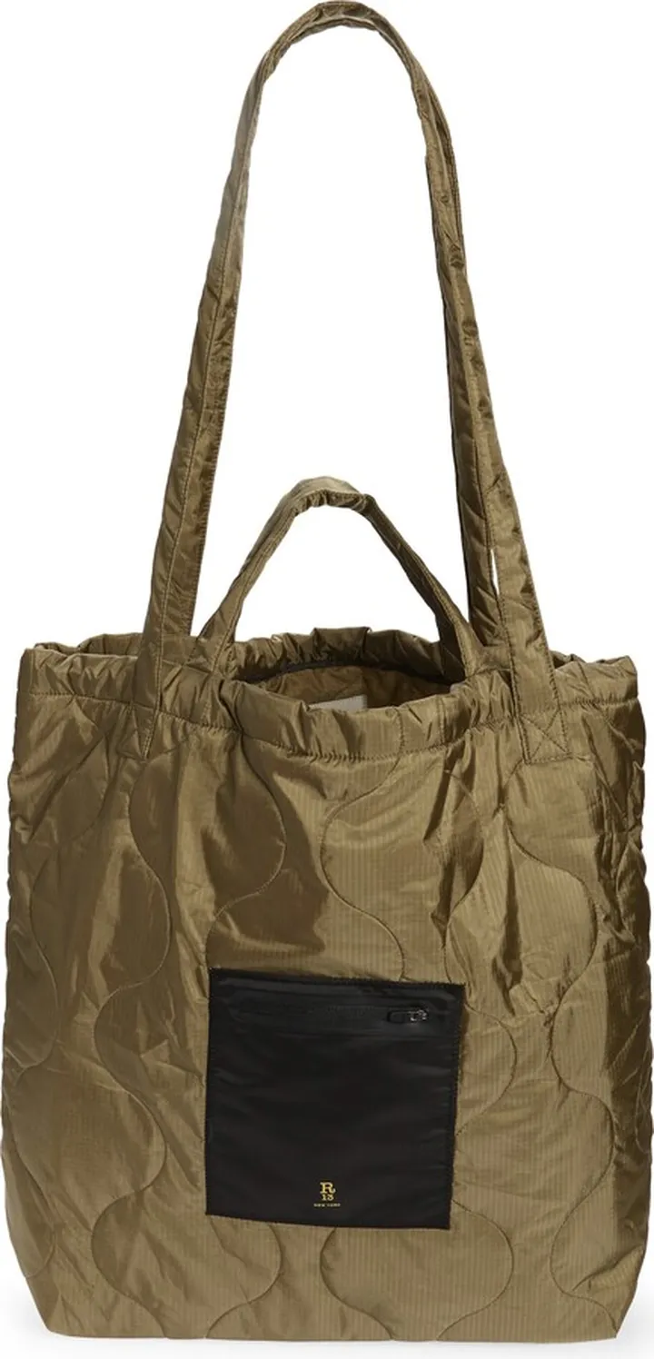 Oversize Quilted Tote