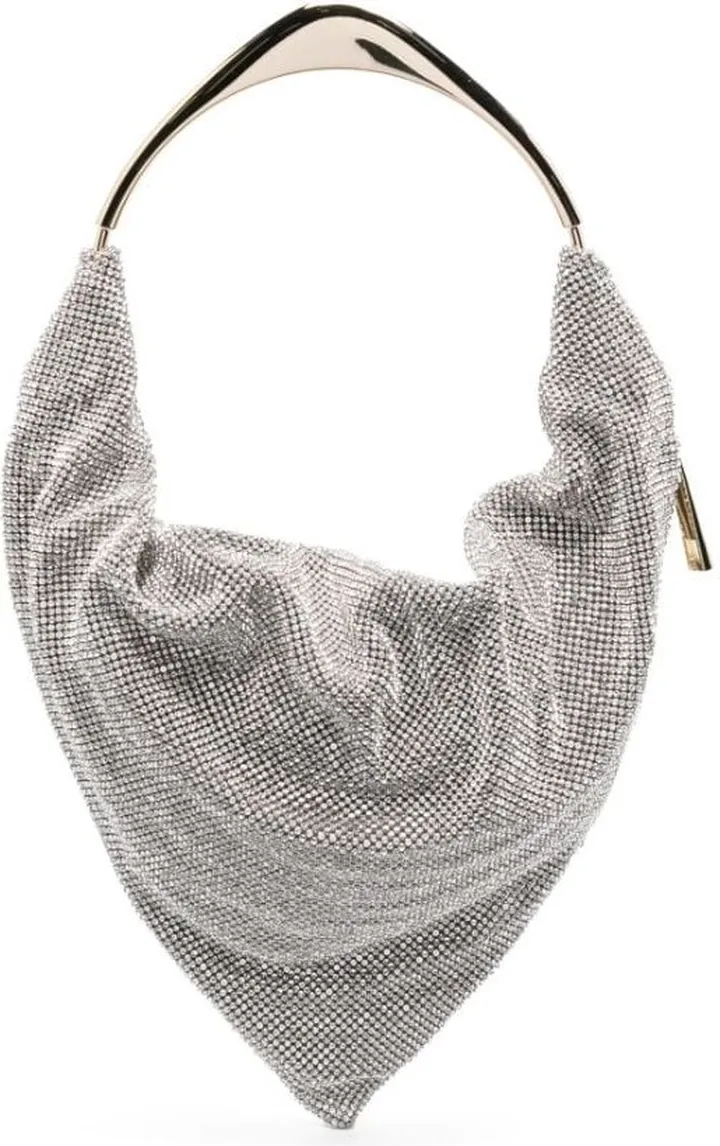 Ursula rhinestone-embellished tote bag