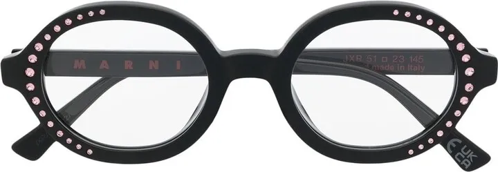 JXR Nakagin crystal-embellished glasses