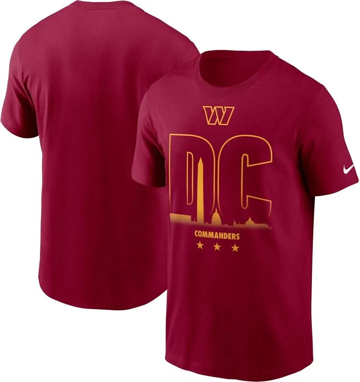 Men's Nike Burgundy Washington Commanders Local T-shirt