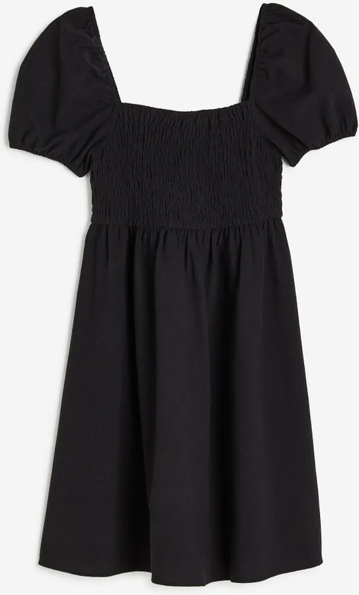 Smocked Cotton Dress