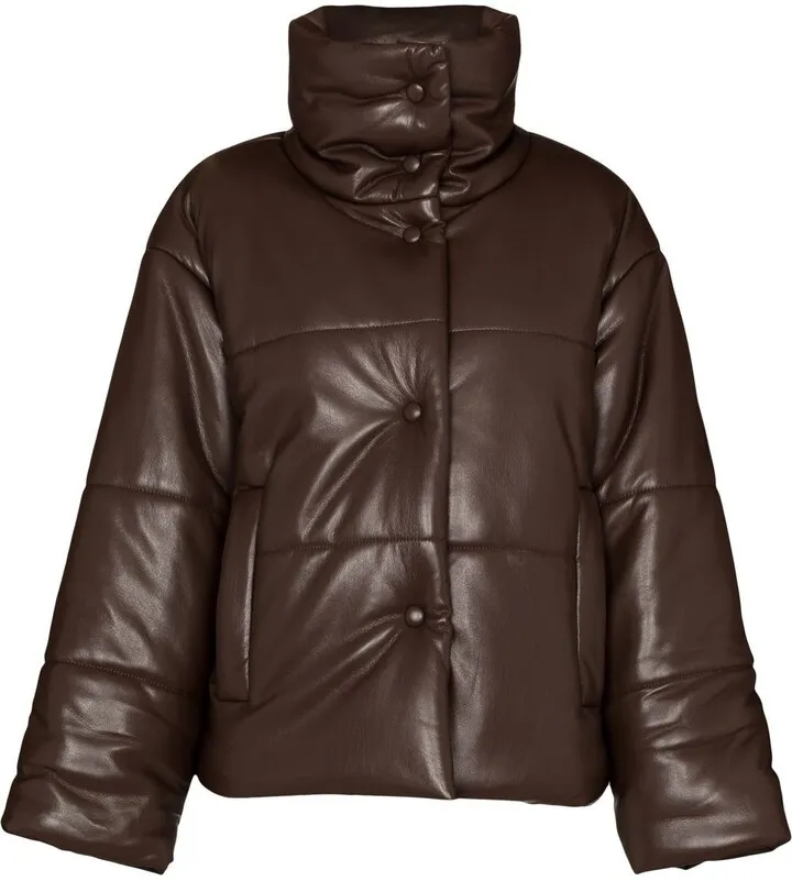Hide puffer jacket