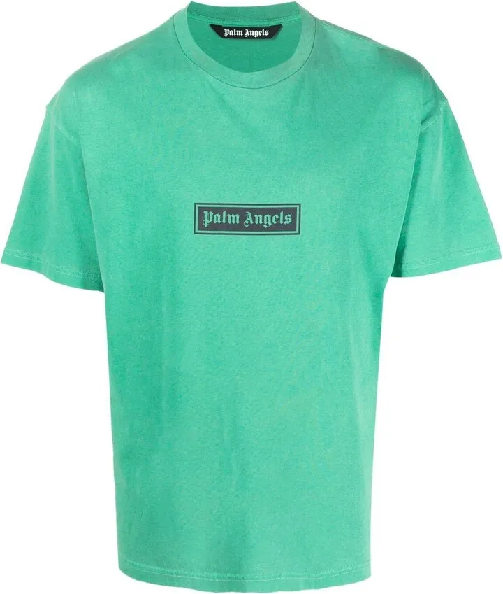 box logo-print T-shirt
