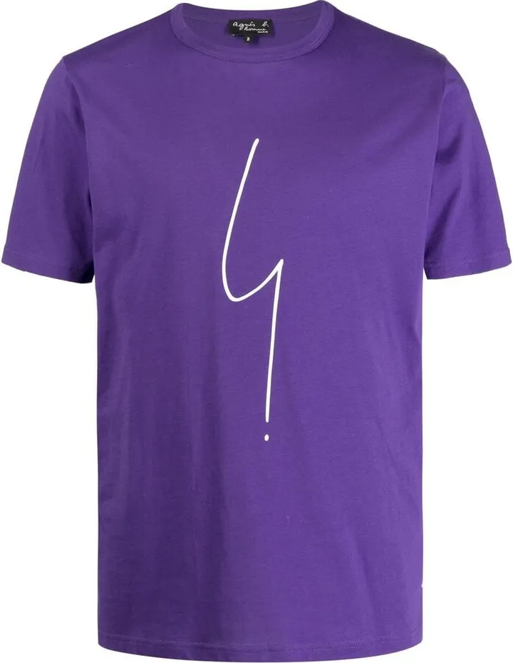 logo-print cotton T-shirt