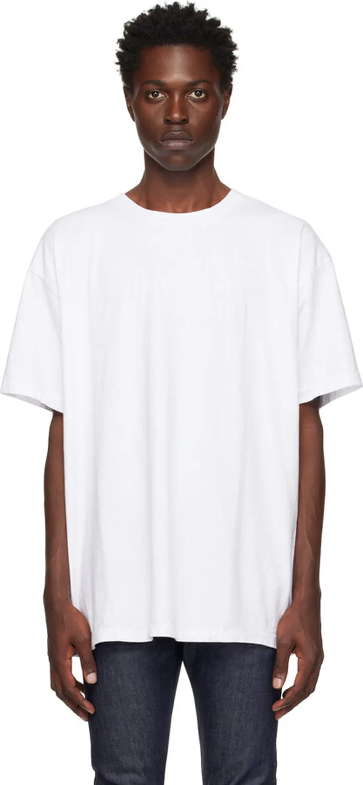 John Elliott White University T-Shirt