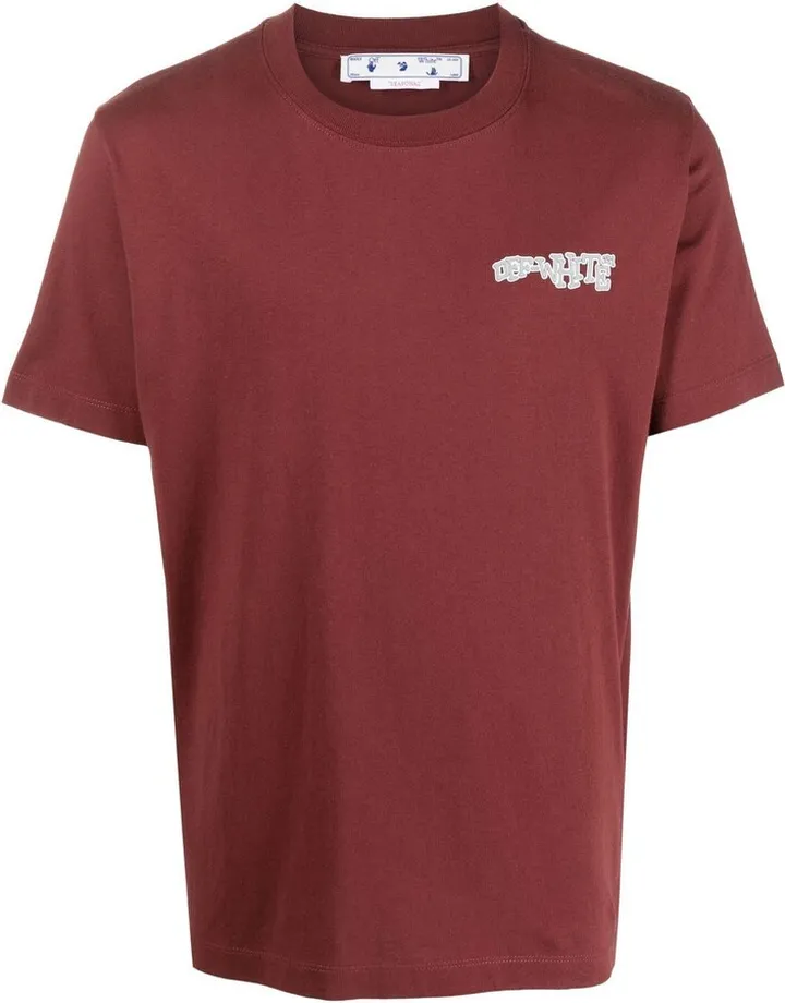 logo print short-sleeve T-shirt