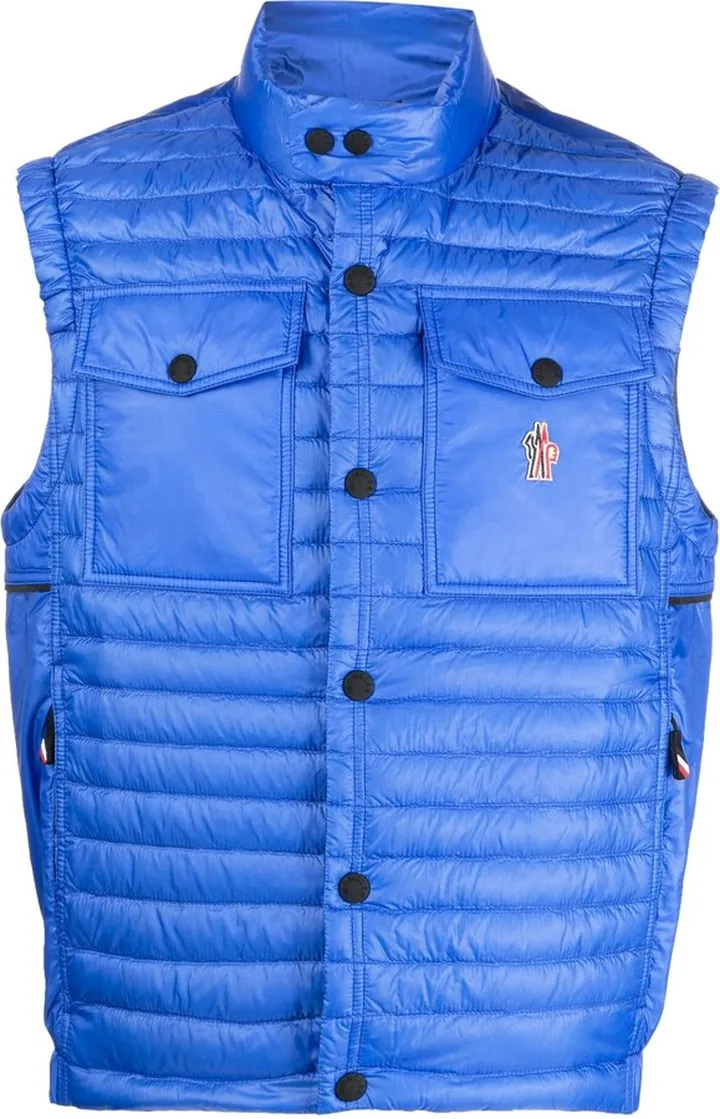 Logo-Patch Quilted Gilet