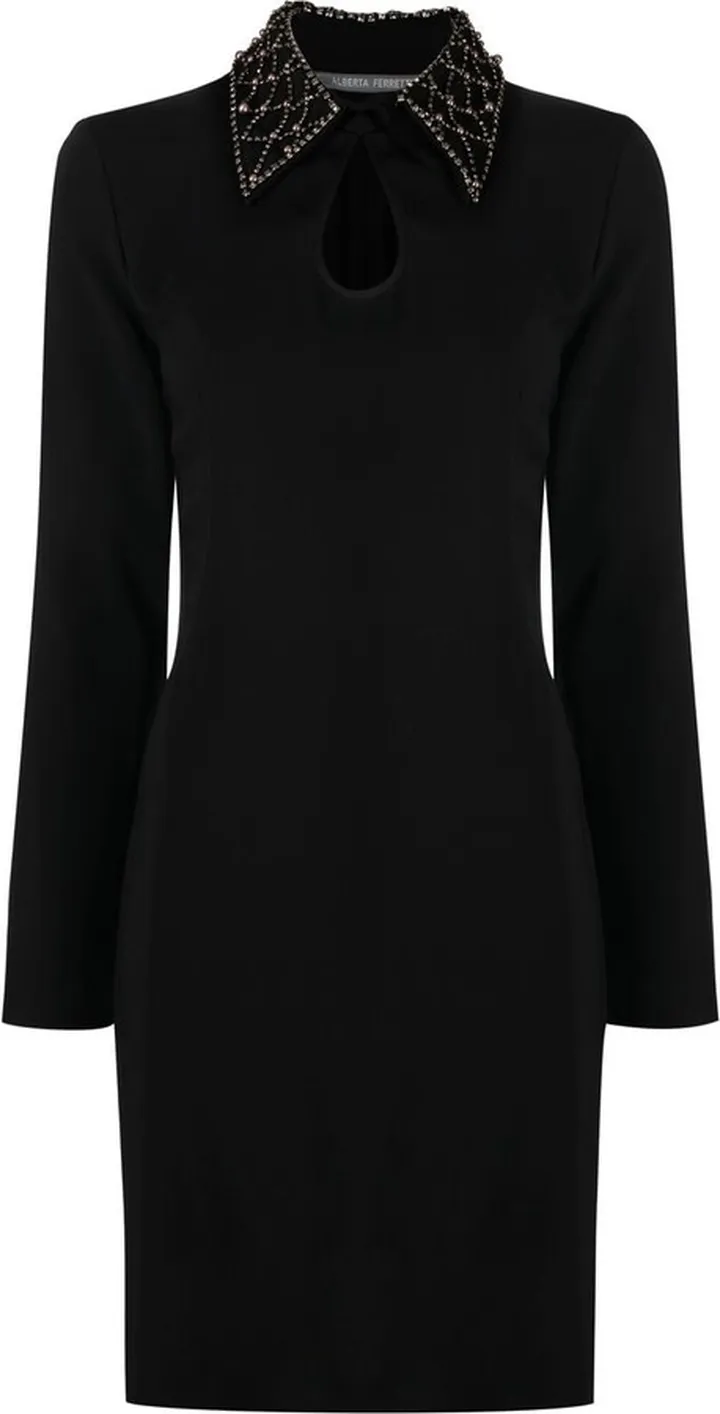Long-Sleeve Minidress