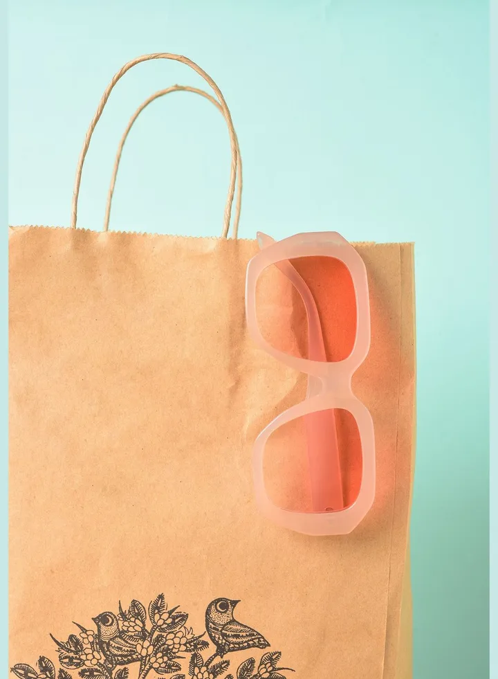 Women Pink Lens Pink Oval Sunglasses